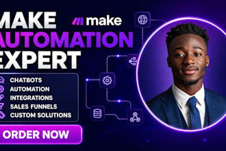 fix make com, make com automation setup,make automation, n8n ai agent make com