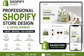 build a responsive shopify store from scratch