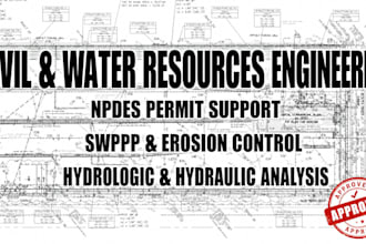 civil engineer stormwater npdes permit swppp erosion control hydraulic hydrology