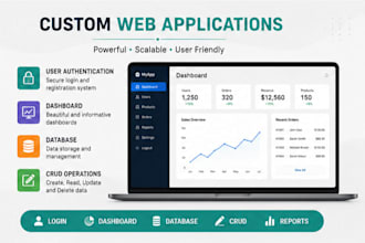 develop a custom python web application using flask