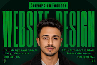 design website UI, figma website UI UX and website redesign