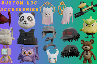 make 3d roblox ugc accessories game assets, roblox ugc classic layered clothing