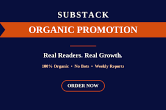 do organic substack promotion growth