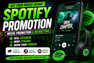 do spotify promotion, music promotion,spotify marketing, spotify album marketing