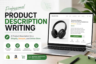 write professional product descriptions
