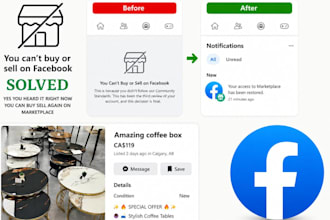 fix facebook marketplace issues restore fb marketplace or shop issues