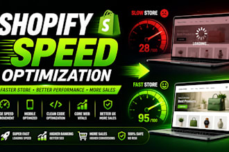 optimize shopify speed and improve your store performance