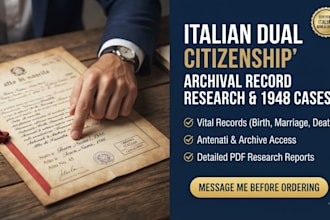 find vital records and antenati documents for your italian dual citizenship