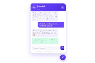 create a ai lead chat for your wordpress site