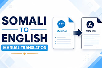 translate somali to english manually and accurately