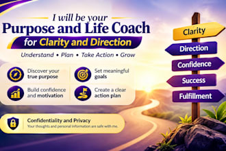 be your spiritual purpose and life coach for clarity productivity, and direction