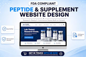 peptide website fda compliant peptide website, peptide store supplement website