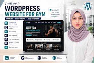 be your wordpress website for gym