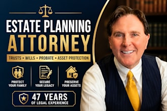 be your estate planning attorney for trusts wills probate and asset protection