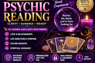 do a personalized psychic reading for clarity and guidance