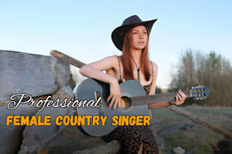 be your female country singer pop singer country pop vocalist and music producer