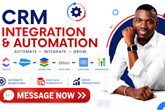 do clickup salesforce sugar crm integration odoo crm zoho gohighlevel automation