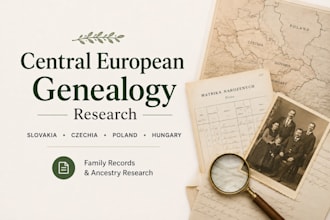 do slovak, czech, polish and hungarian ancestry genealogy research