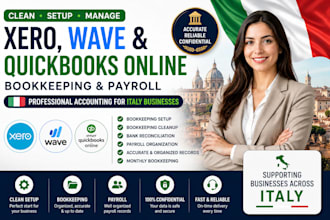 cleanup setup xero payroll wave quickbooks online bookkeeping for italy business