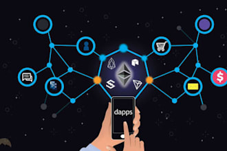 do dapp, smart contract and blockchain development
