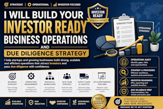 build your investor ready business operations and due diligence strategy