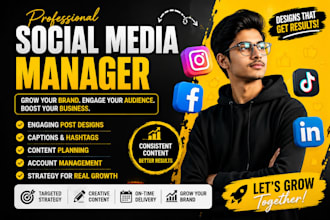 your social media manager
