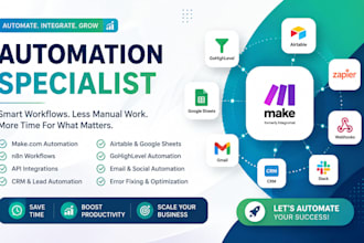 fix make com make com automation make com made com make com expert make