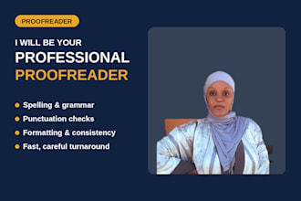 proofread your article, ebook or document professionally