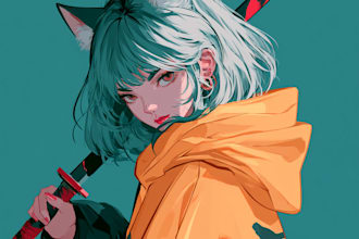 draw a stunning custom anime character