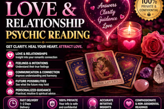 do an intuitive love and relationship psychic reading