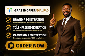 do grasshopper a2p 10dlc, dialpad a2p 10dlc registration