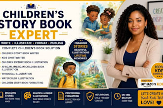children story book writing kids ghostwriter children picture book illustration