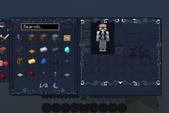 create minecraft gui pixel art for your server and games