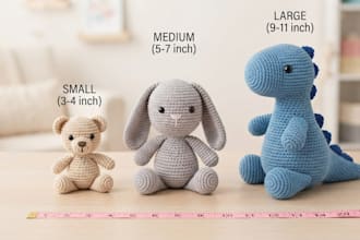 create custom crochet projects for you