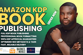 amazon kindle self publishing manuscript editing book launch