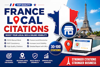 build top france local citations for your business to boost local SEO
