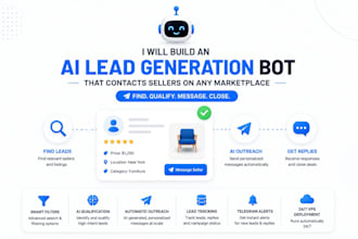 build an ai marketplace bot for automatic seller outreach