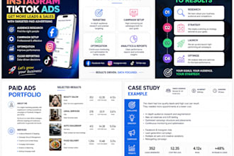 run targeted facebook, instagram and tiktok ads