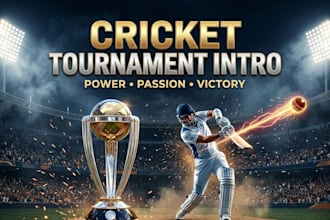 create cinematic sports and heroic intro videos