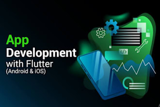 mobile app development, ios app, android app creation ai flutter app develop