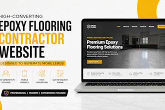 build a high converting epoxy flooring website to generate more leads