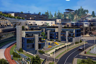 create roblox city map full roblox game environment in roblox studio