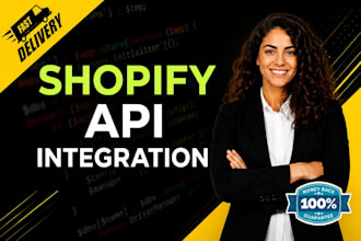 integrate shopify api with third party