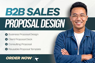 design b2b sales and business proposals for digital  agencies and consultants