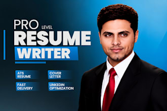 write and revamp your ats resume, cover letter, linkedin