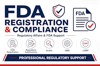fda expert compliance services for drugs and medical devices, US agent, 510k