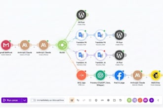 build make com automation, with API vapi retell ai voice calling agent