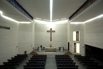 design church interior, exterior, elevation, 3d rendering and visualisation