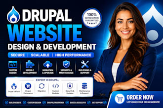 develop drupal website fix drupal website core modules theme issues bugs