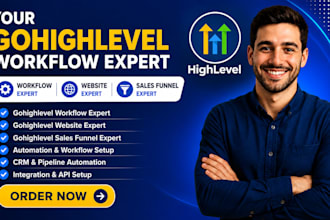 your go high level workflow expert gohighlevel website and sales funnel expert